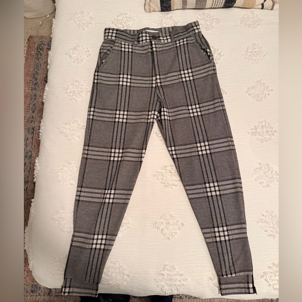 Zara Men Checkered Trousers